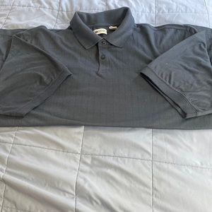 Men’s 2XL dark gray polo